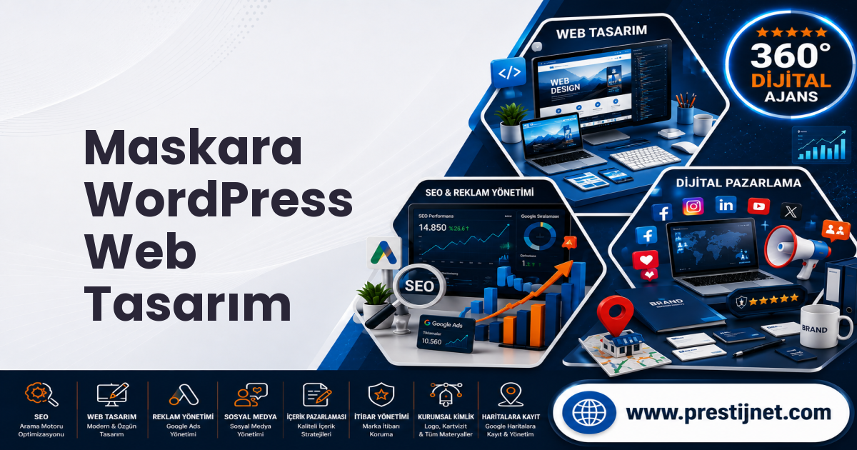 Maskara WordPress Web Tasarım
