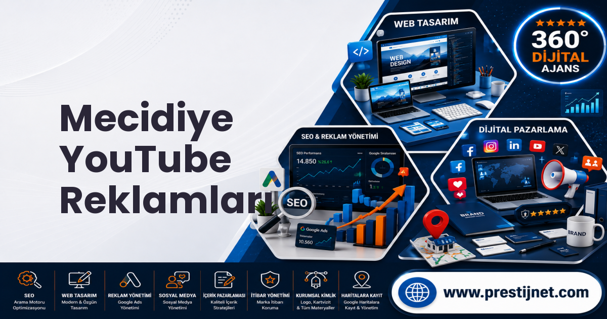 Mecidiye YouTube Reklamları