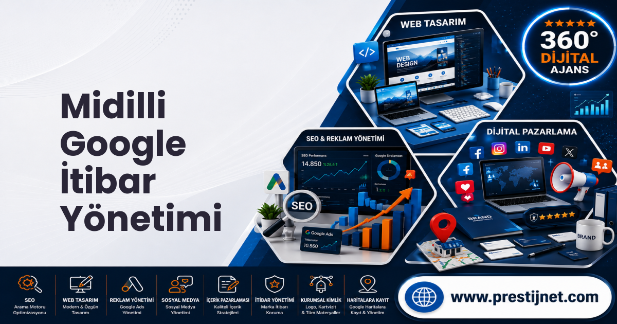 Midilli Google İtibar Yönetimi
