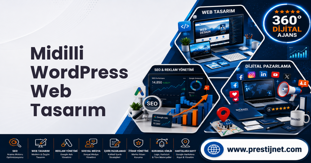 Midilli WordPress Web Tasarım