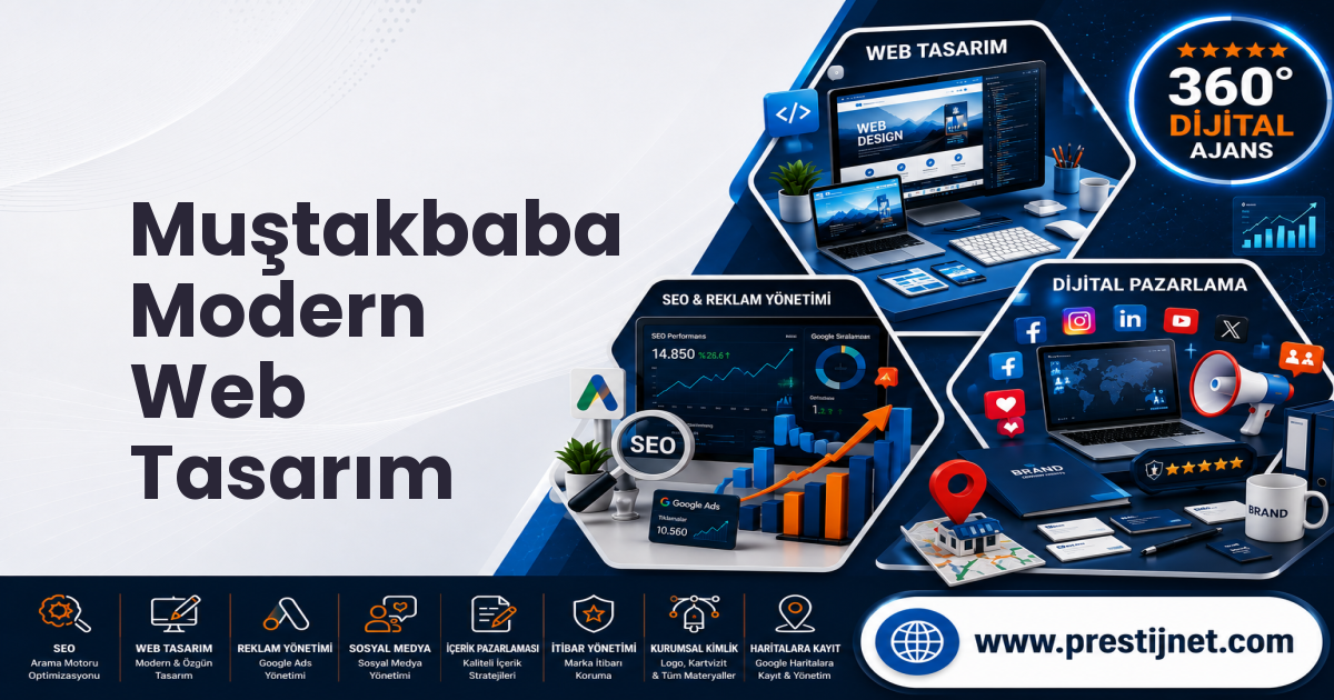 Muştakbaba Modern Web Tasarım