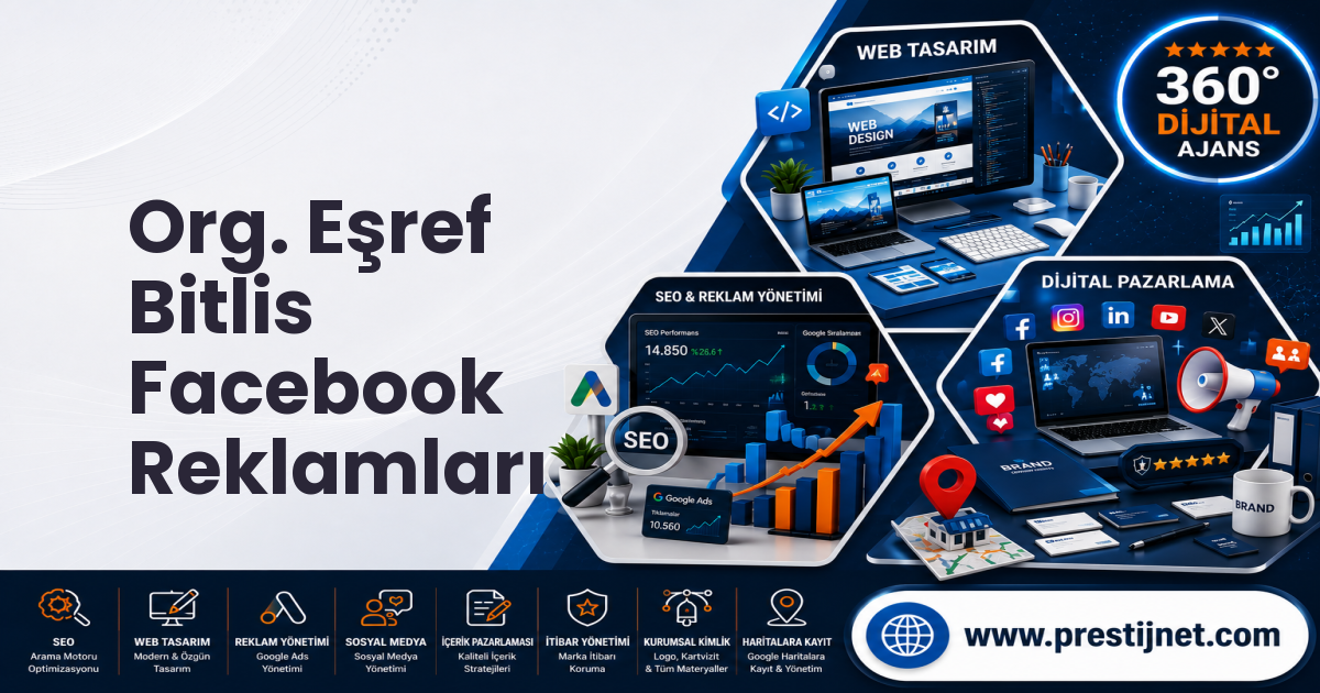 Org. Eşref Bitlis Facebook Reklamları