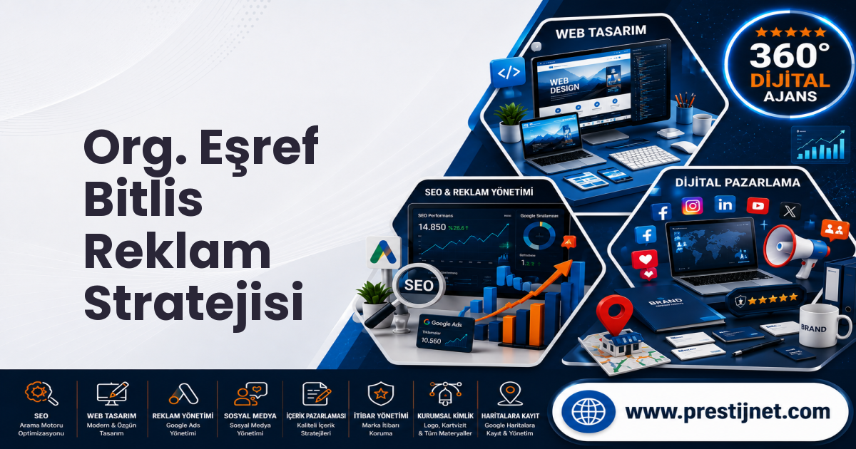 Org. Eşref Bitlis Reklam Stratejisi