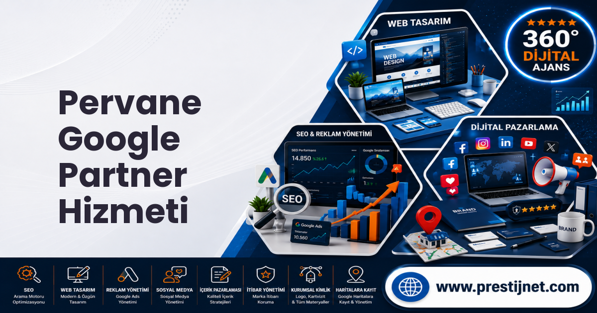 Pervane Google Partner Hizmeti