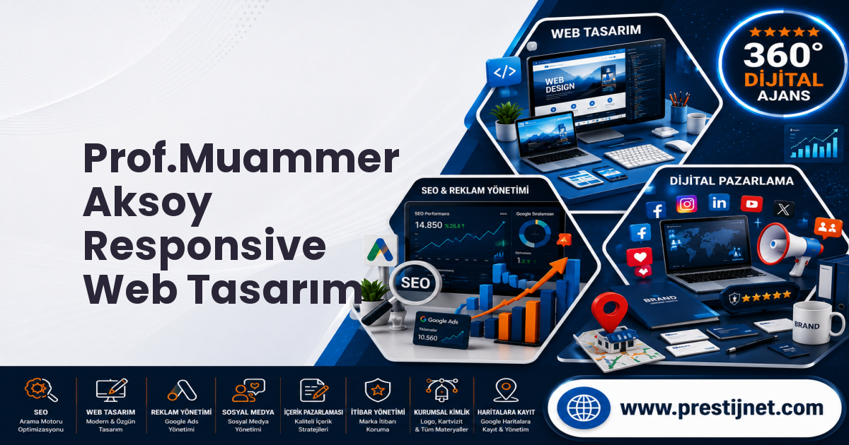 Prof.Muammer Aksoy Responsive Web Tasarım