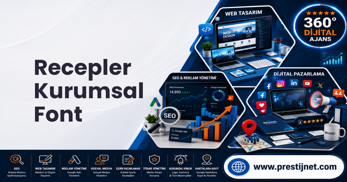 Recepler Kurumsal Font