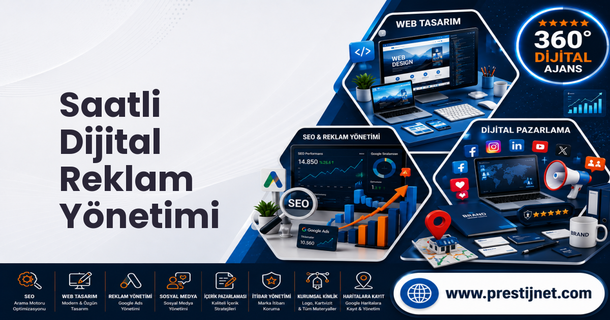 Saatli Dijital Reklam Yönetimi