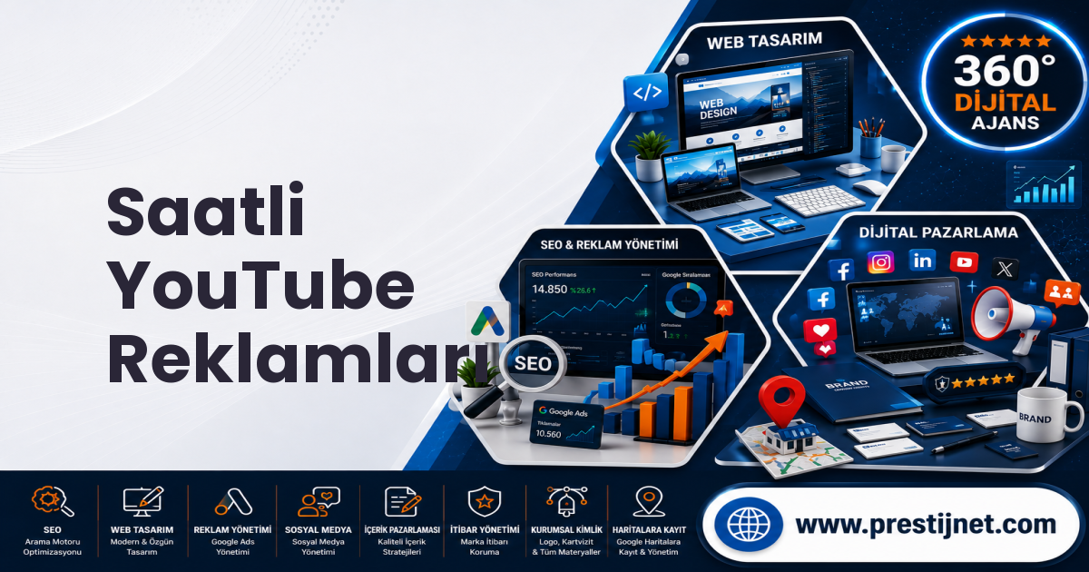 Saatli YouTube Reklamları