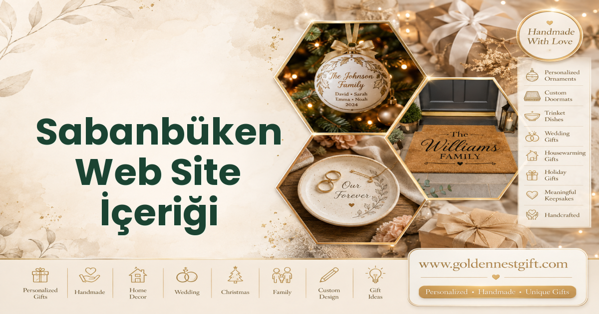Sabanbüken Web Site İçeriği