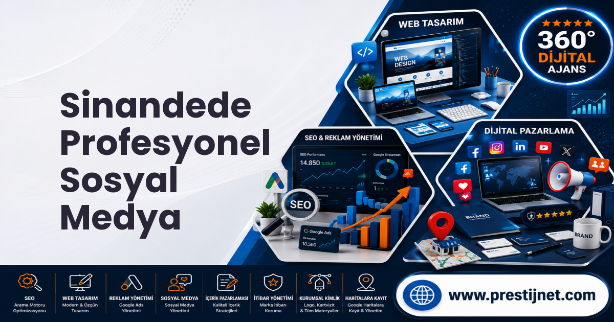 Sinandede Profesyonel Sosyal Medya