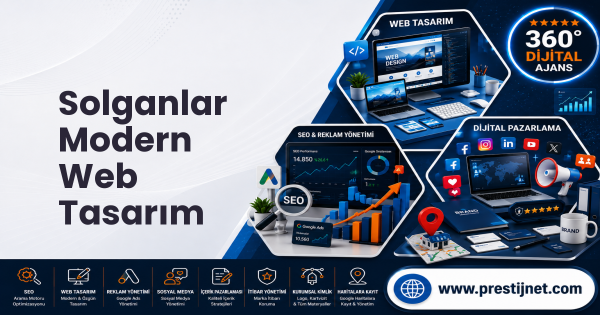 Solganlar Modern Web Tasarım