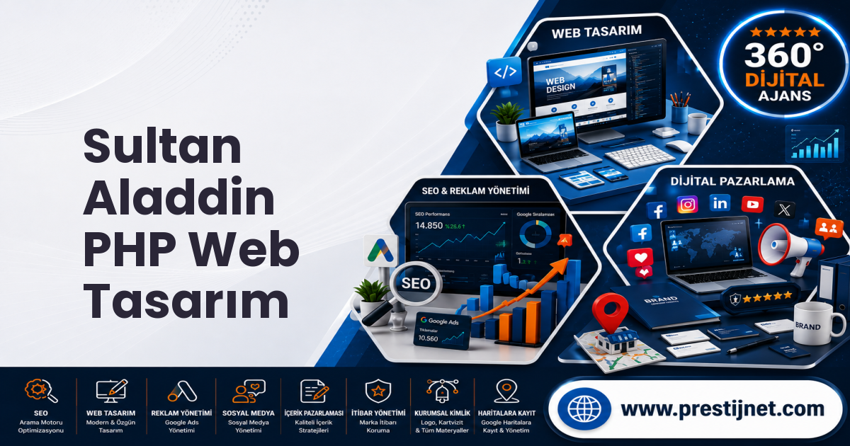 Sultan Aladdin PHP Web Tasarım
