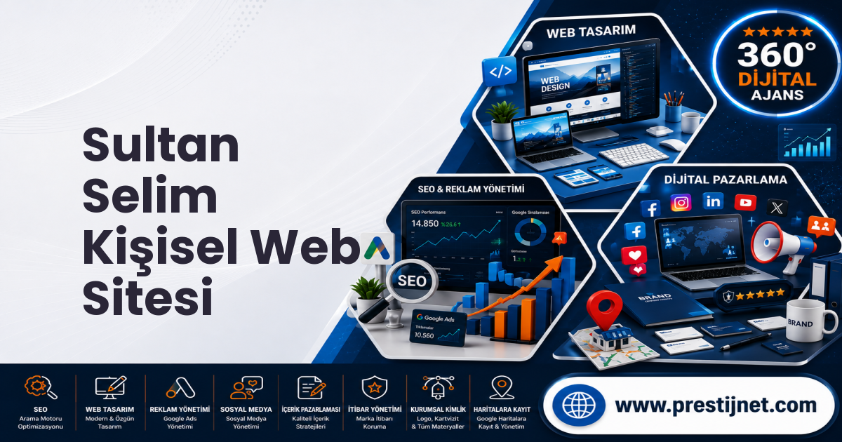 Sultan Selim Kişisel Web Sitesi