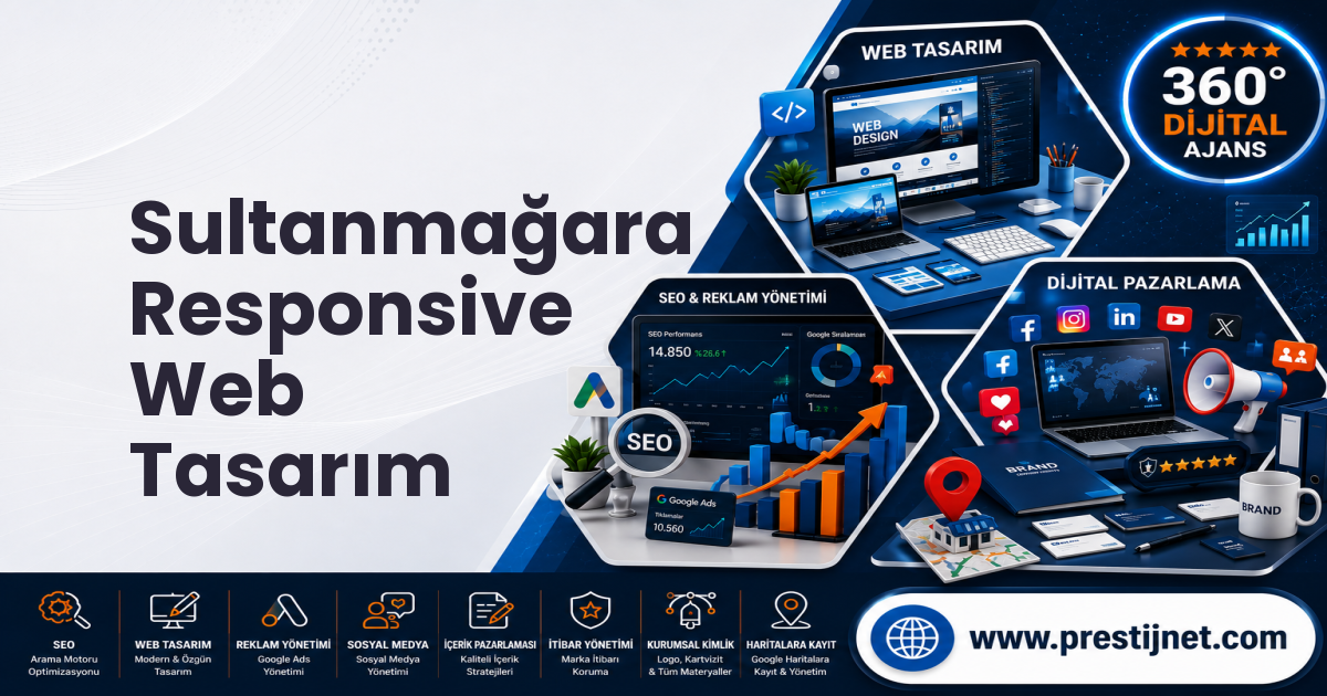 Sultanmağara Responsive Web Tasarım