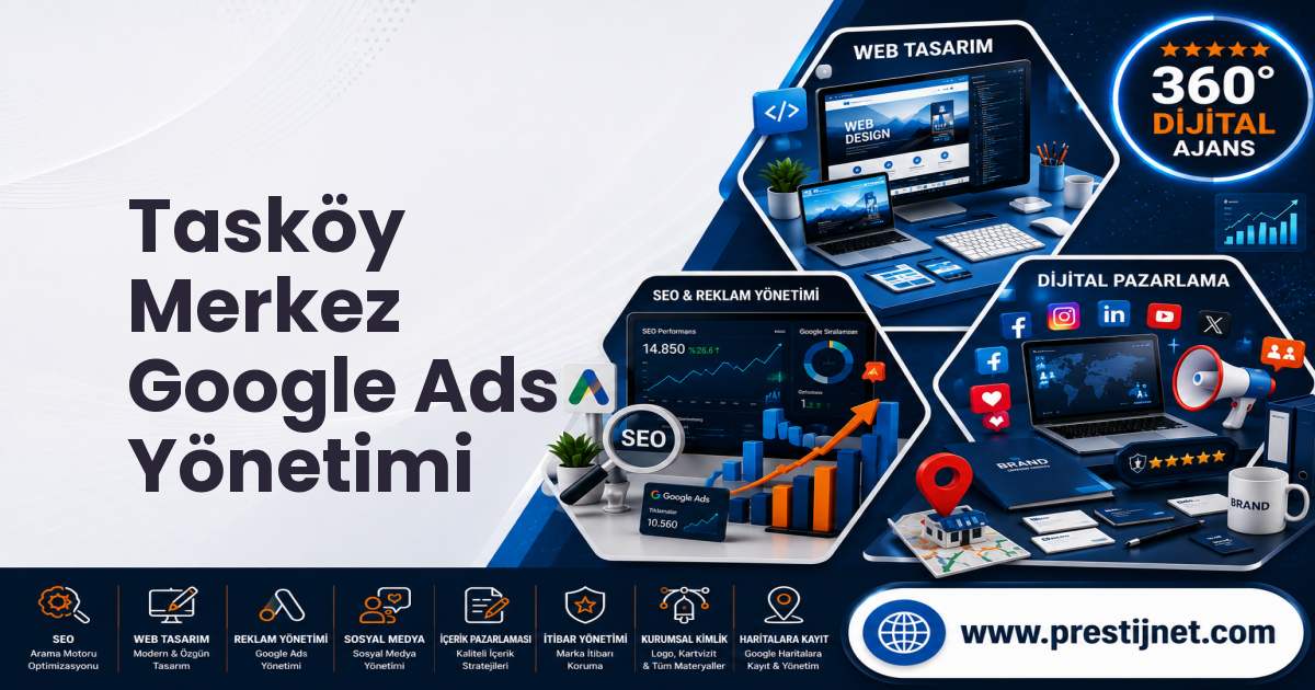 Tasköy Merkez Google Ads Yönetimi