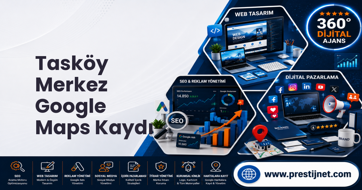 Tasköy Merkez Google Maps Kaydı
