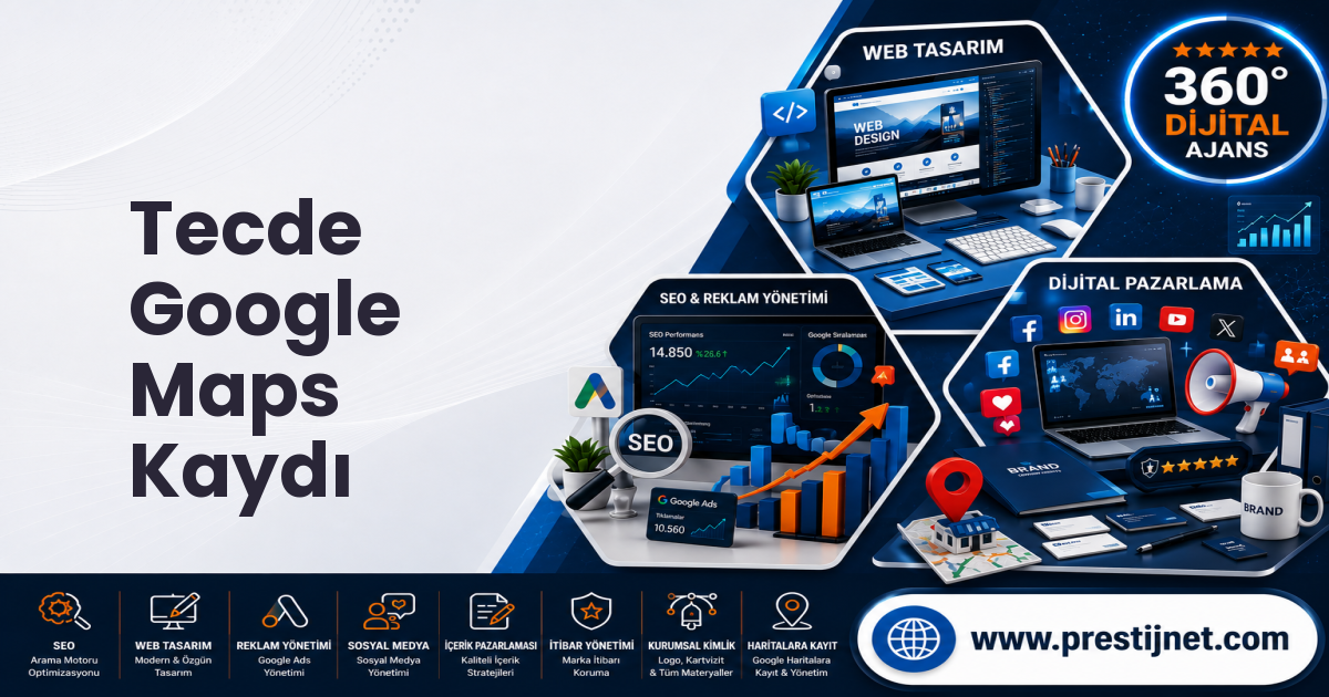 Tecde Google Maps Kaydı