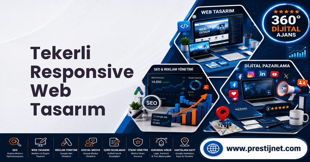 Tekerli Responsive Web Tasarım