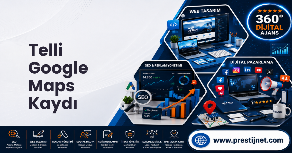 Telli Google Maps Kaydı