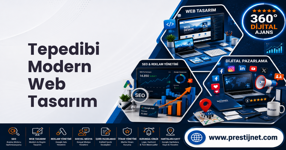 Tepedibi Modern Web Tasarım