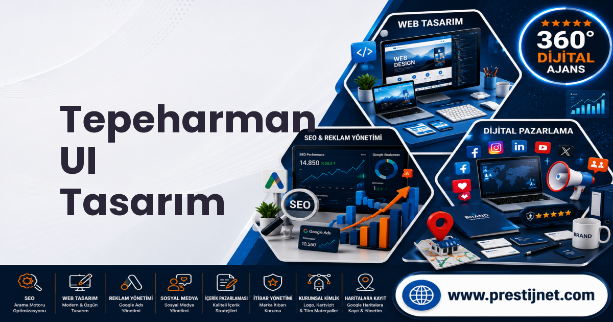 Tepeharman UI Tasarım