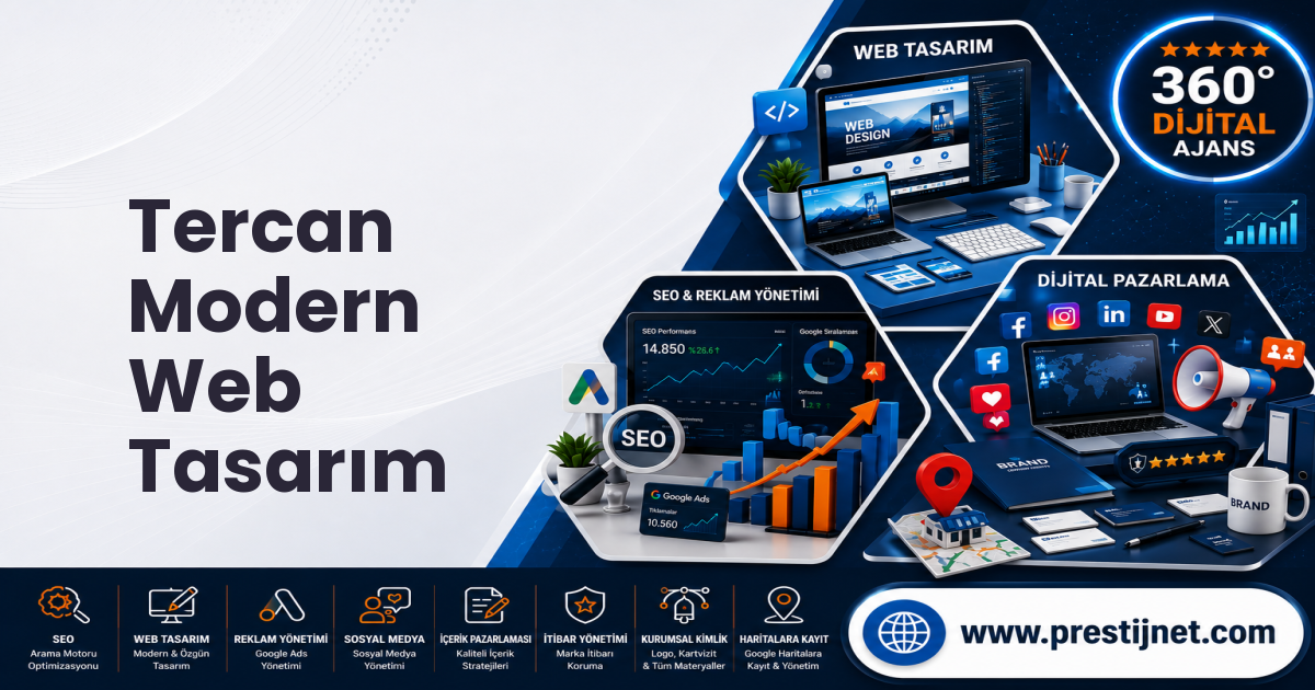 Tercan Modern Web Tasarım