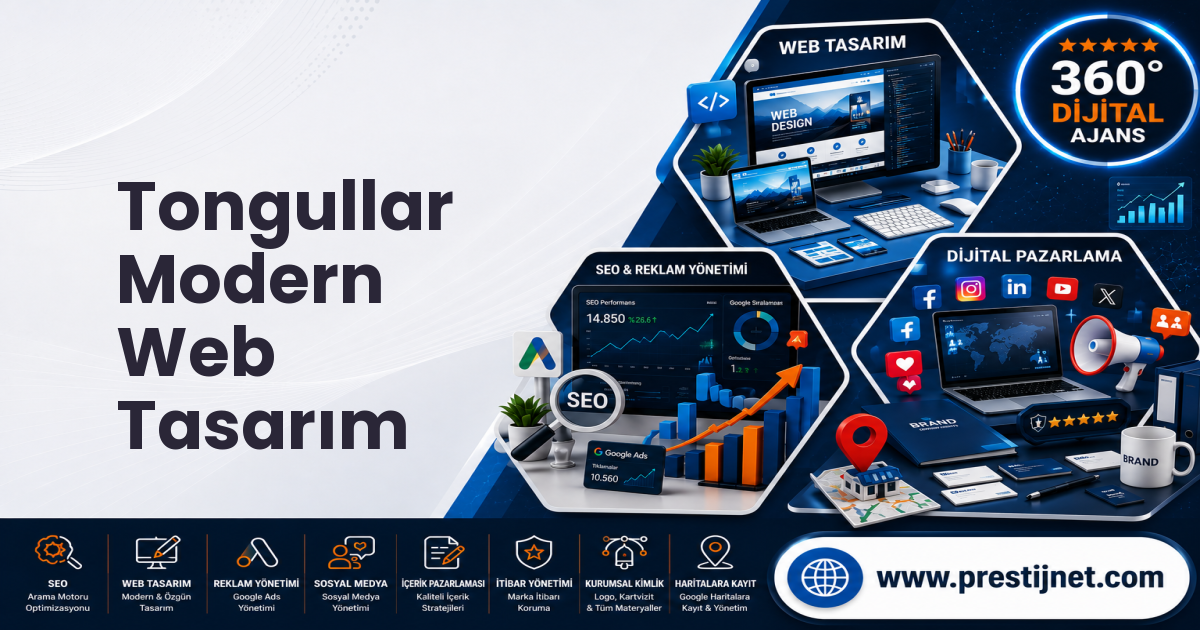 Tongullar Modern Web Tasarım
