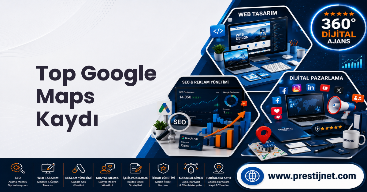 Top Google Maps Kaydı