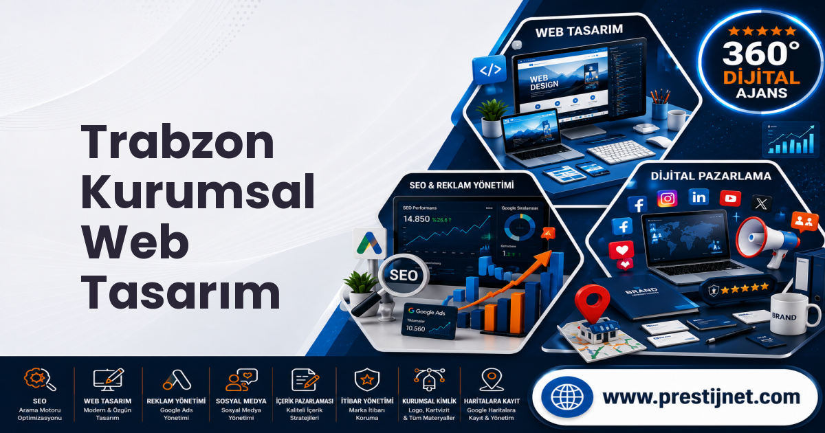 Trabzon Kurumsal Web Tasarım