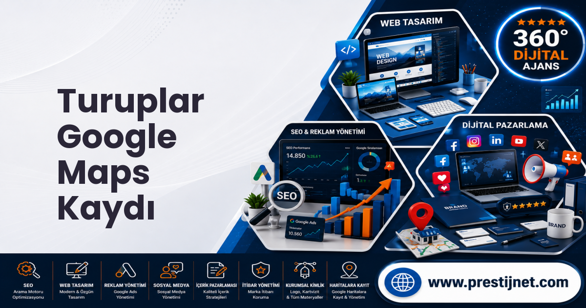Turuplar Google Maps Kaydı
