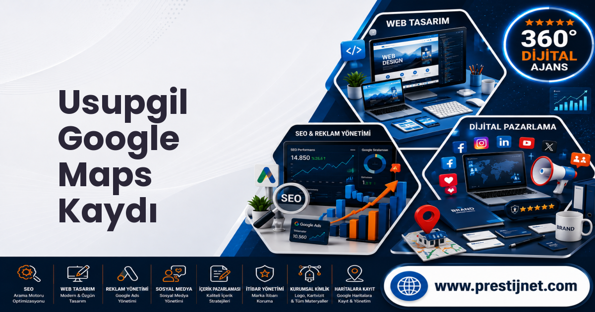 Usupgil Google Maps Kaydı