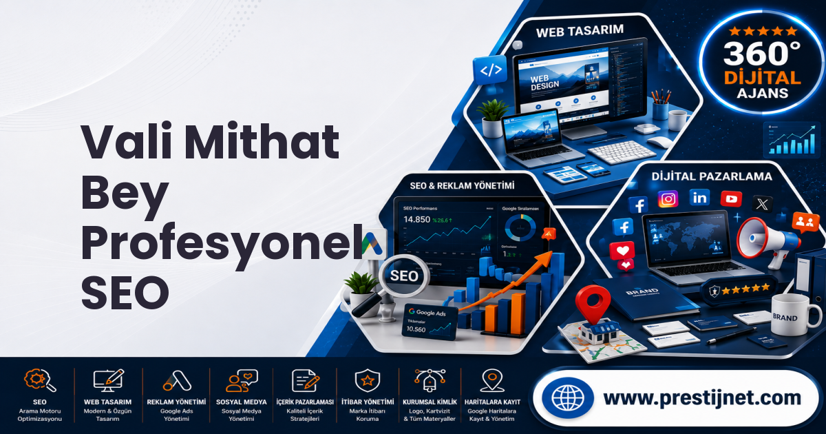 Vali Mithat Bey Profesyonel SEO