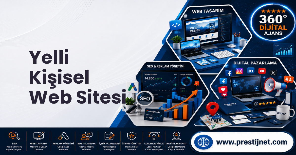 Yelli Kişisel Web Sitesi