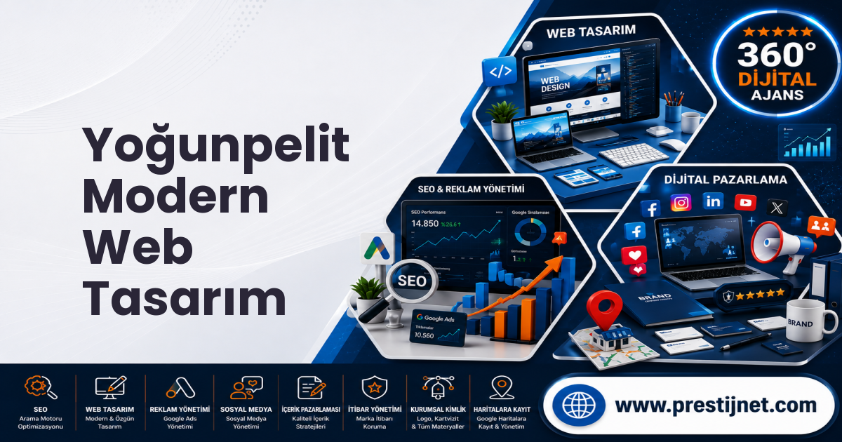 Yoğunpelit Modern Web Tasarım