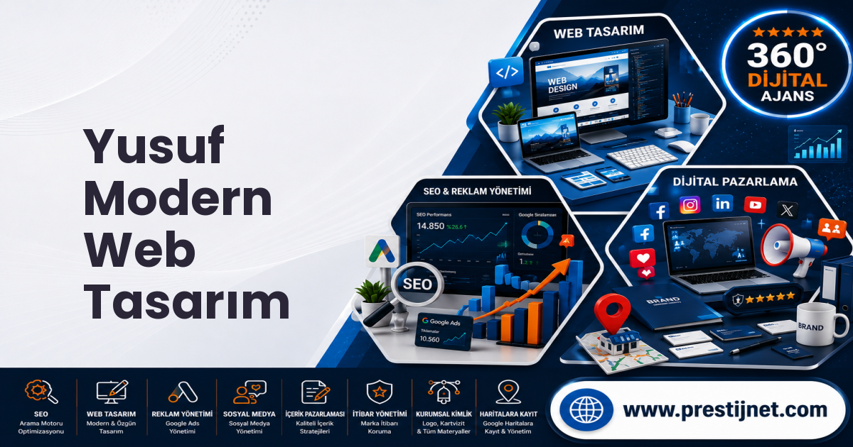 Yusuf Modern Web Tasarım