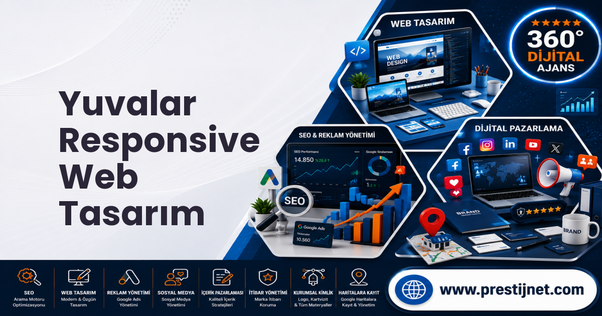 Yuvalar Responsive Web Tasarım