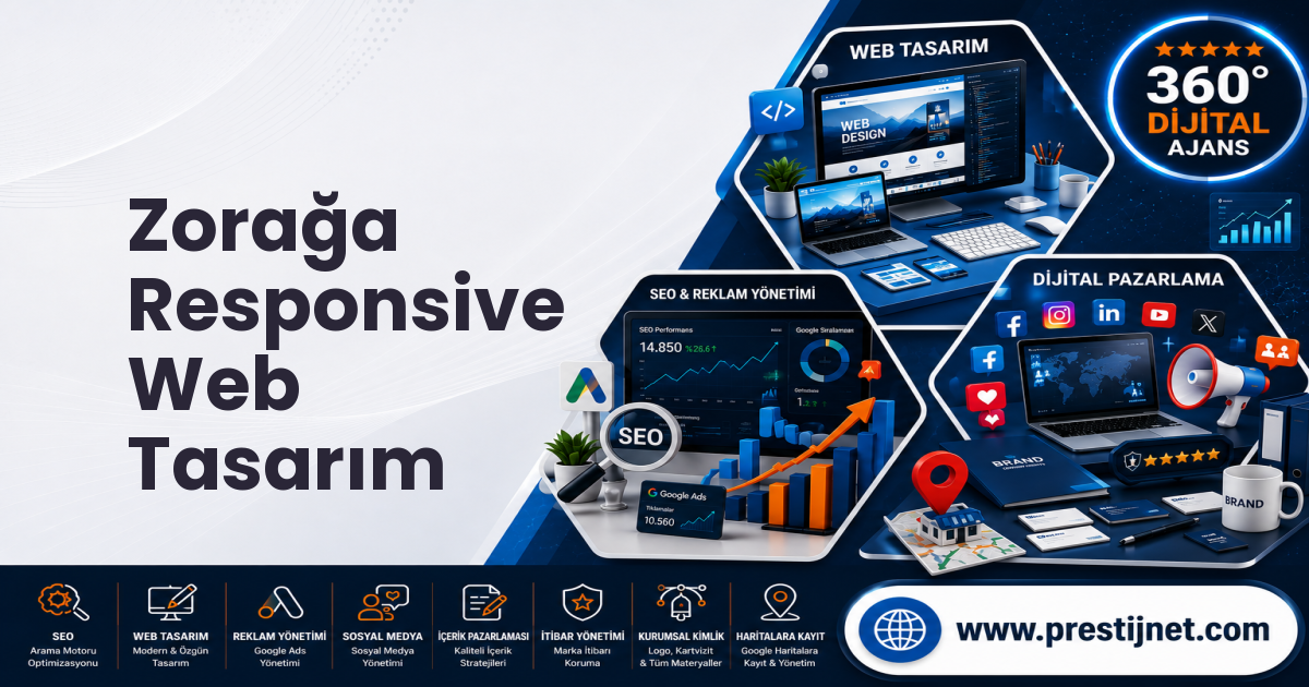 Zorağa Responsive Web Tasarım